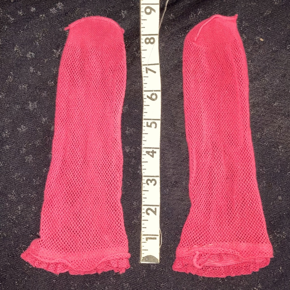 Coral Net Stocking Socks